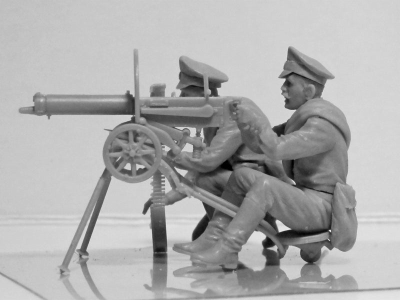 ICM35698 - 1/35 ICM WWI Russian Maxim MG Team (2 figures)