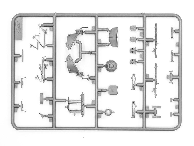 ICM35714 - 1/35 ICM Zwillingssockel 36, WWII German Anti-aircraft Machihe gun Mount (100% new molds)