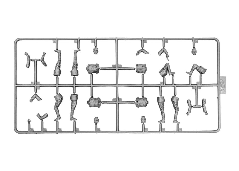 ICM35720 - 1/35 ICM US Infantry Brewster Body Shield Figures Model Kit