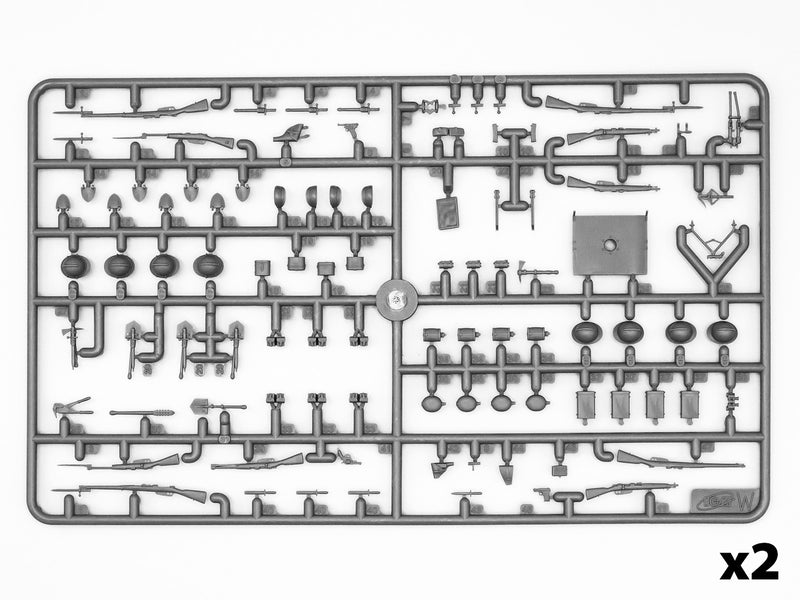 ICM35721 - 1/35 ICM WWI Italian Infantry in Armor Figure Set