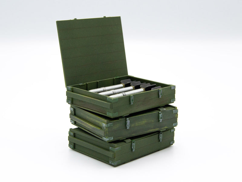 ICM35795 - 1/35 ICM RS-132 Ammunition Boxes (100% new molds)