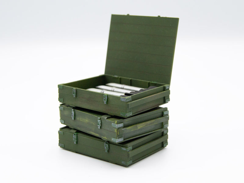 ICM35795 - 1/35 ICM RS-132 Ammunition Boxes (100% new molds)