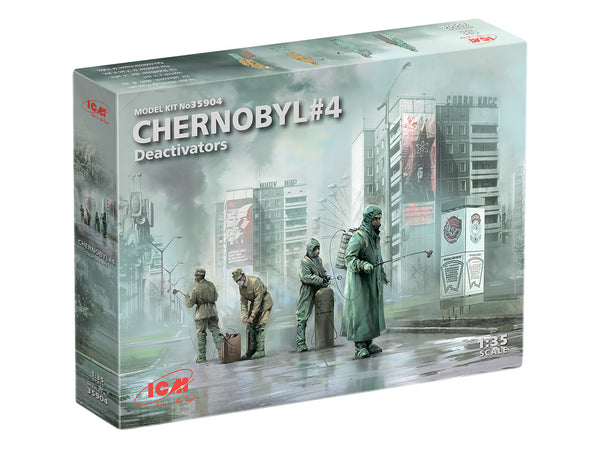 ICM35904 - 1/35 ICM Chernobyl#4. Deactivators (4 figures)