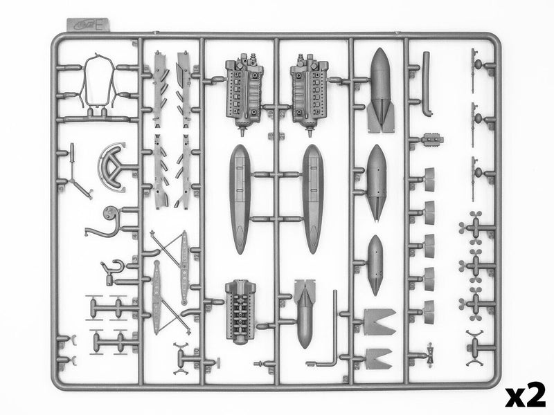 Ju 88A-4 with German Ground Personnel and Torpedo Trailers