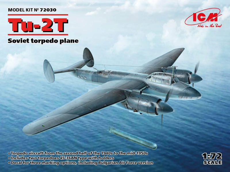 ICM72030 - 1/72 ICM Tu-2T Soviet Torpedo Plane