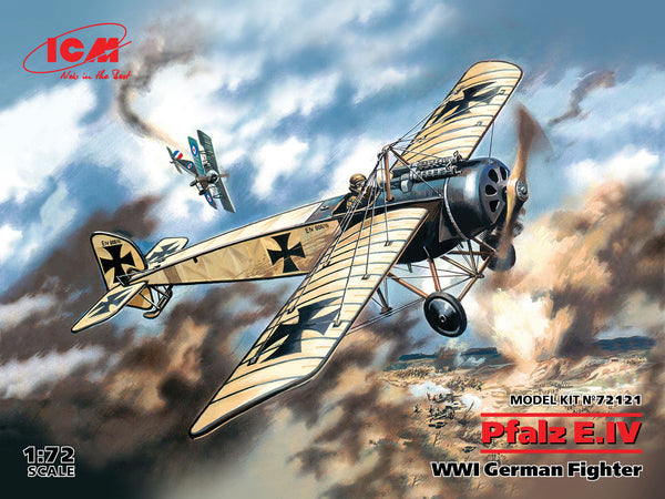 ICM72121 - 1/72 ICM Pfalz E.IV, WWI German Fighter