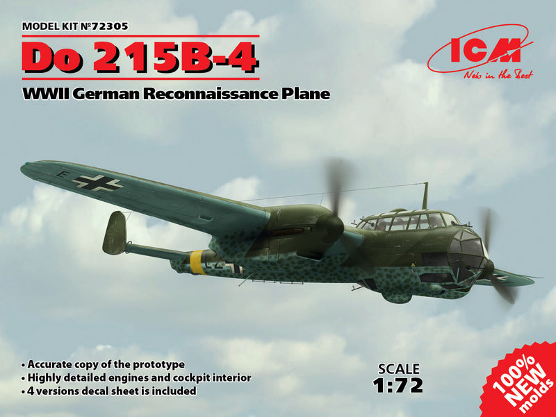 ICM72305 - 1/72 ICM Do 215B-4, WWII Reconnaissance Plane