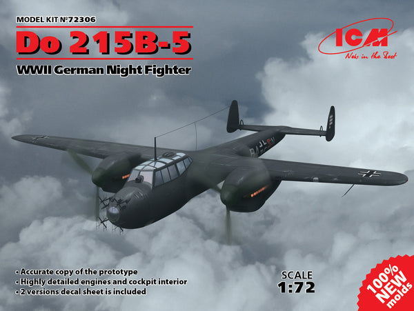 ICM72306 - 1/72 ICM Do 215B-5, WWII German Night Fighter