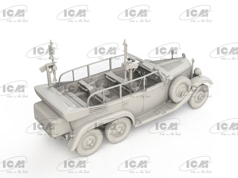 ICM72473 - 1/72 ICM Type G4 Partisanenwagen with MG 34 Plastic Model Kit