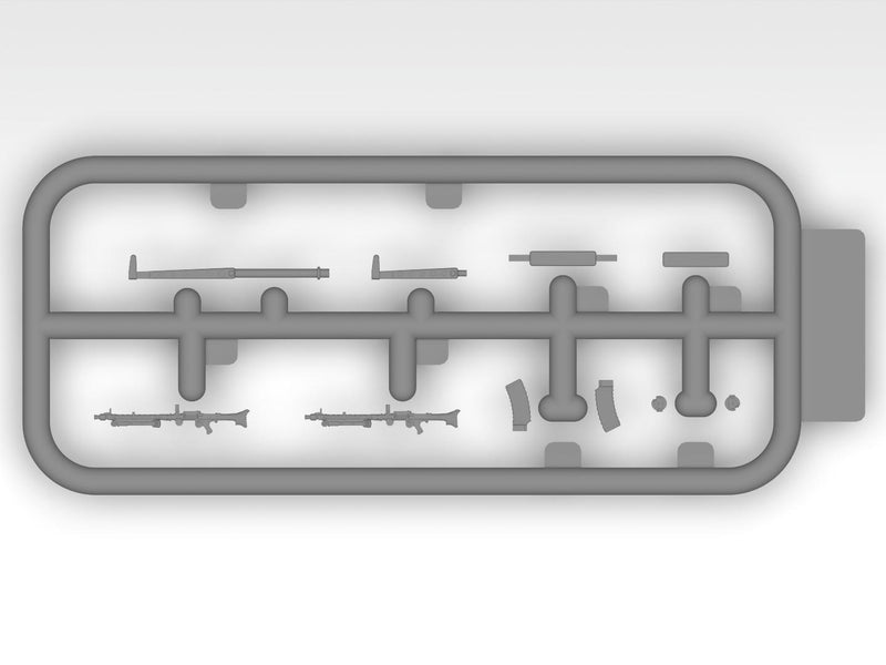 ICM72473 - 1/72 ICM Type G4 Partisanenwagen with MG 34 Plastic Model Kit