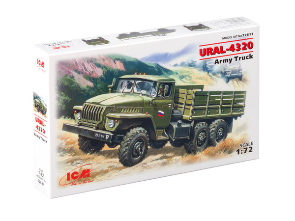 ICM72611 - 1/72 ICM URAL-4320, Army Truck