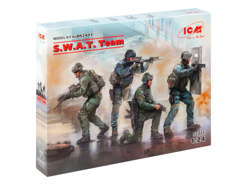 ICMDS2401 - 1/24 S.W.A.T. Team (4 figures)