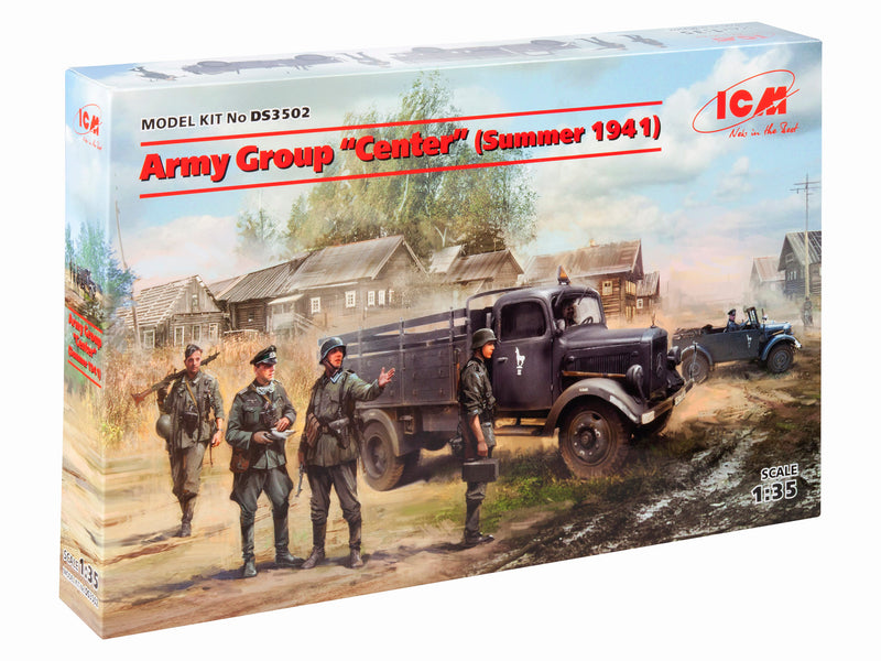 ICMDS3502 - 1/35 Army Group "Center" (Summer 1941)   (Kfz.1, Typ L3000S & Figures)