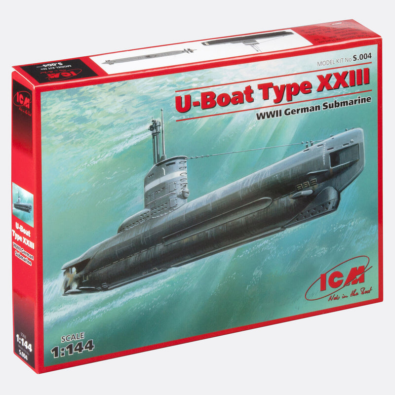 ICMS004 - 1/144 ICM U-Boat Type XXIII, WWII German Submarine