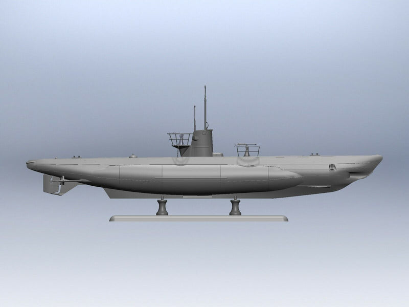 ICMS010 - 1/144 ICM U-Boat Type IIB (1943), German Submarine