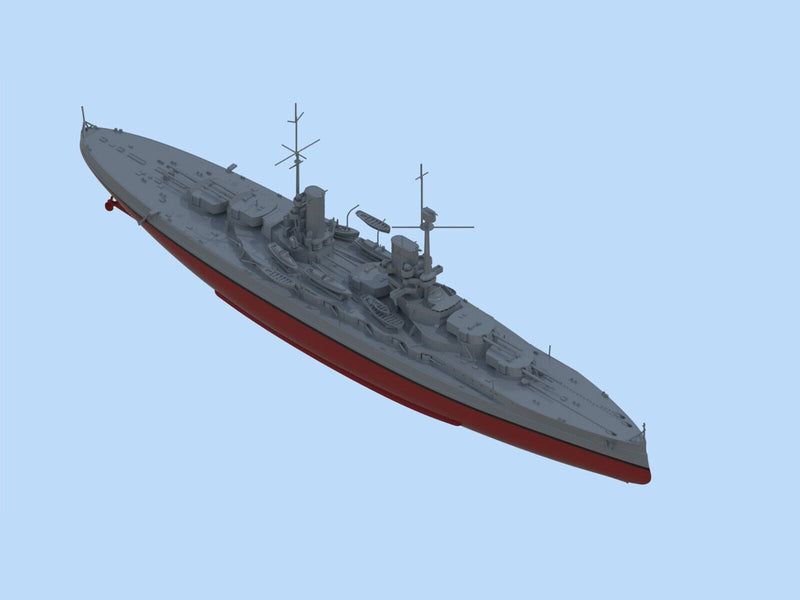 ICMS014 - 1/700 ICM Konig WWI German Battleship, full hull and waterline