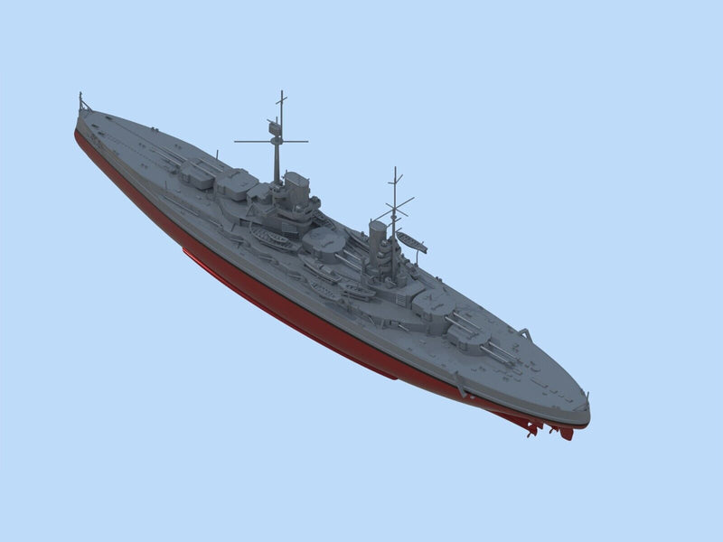 ICMS014 - 1/700 ICM Konig WWI German Battleship, full hull and waterline