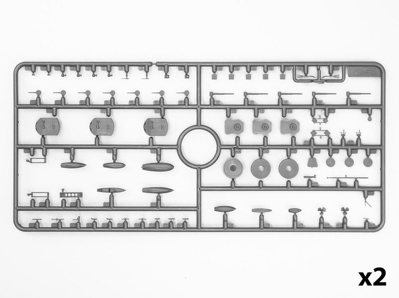 ICMS014 - 1/700 ICM Konig WWI German Battleship, full hull and waterline