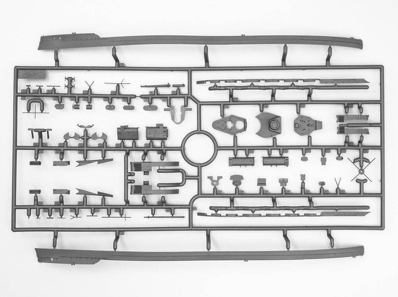 ICMS017 - 1/700 ICM Markgraf (full hull & waterline), WWI German Battleship