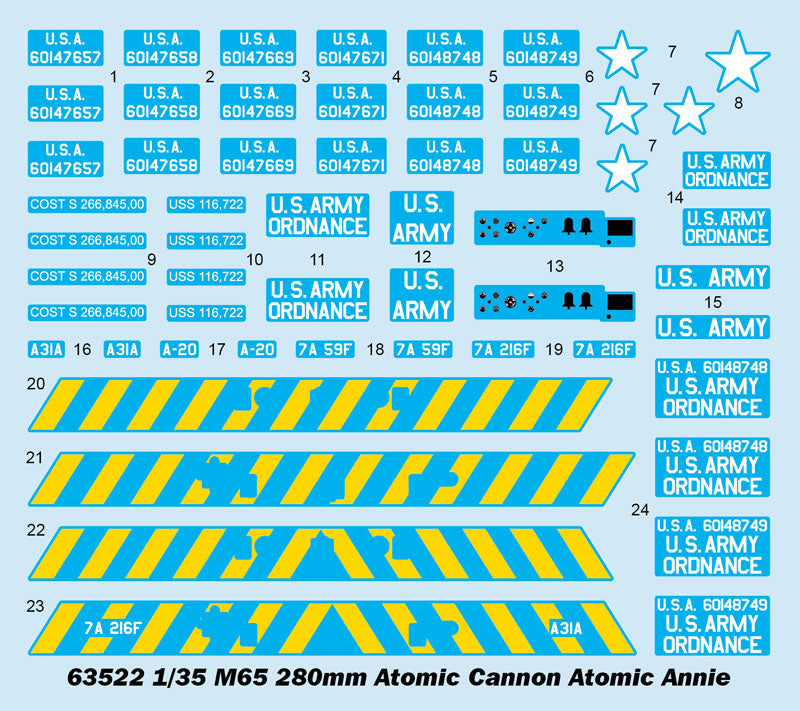 M65 280mm Atomic Cannon Atomic Annie