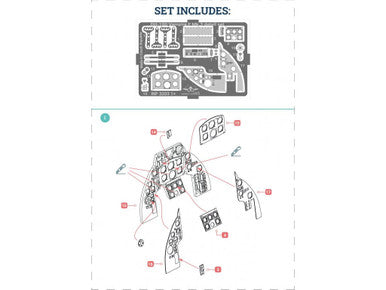 1/32 Infinity Models F Mk.3 Photoetched detail set