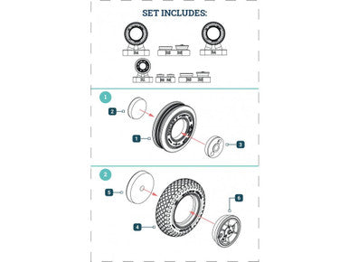 1/32 Infinity Models Vampire F Mk.3 Wheel set