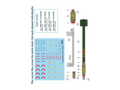 1/32 Infinity Models Vampire weapon - RP-3 rockets