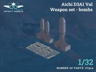 1/32 Infinity Models Weapons set bombs