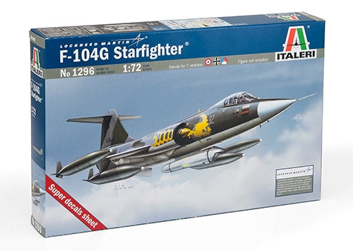 Italeri 1: 72 F-104G Starfighter Model Plane Kit 1296S