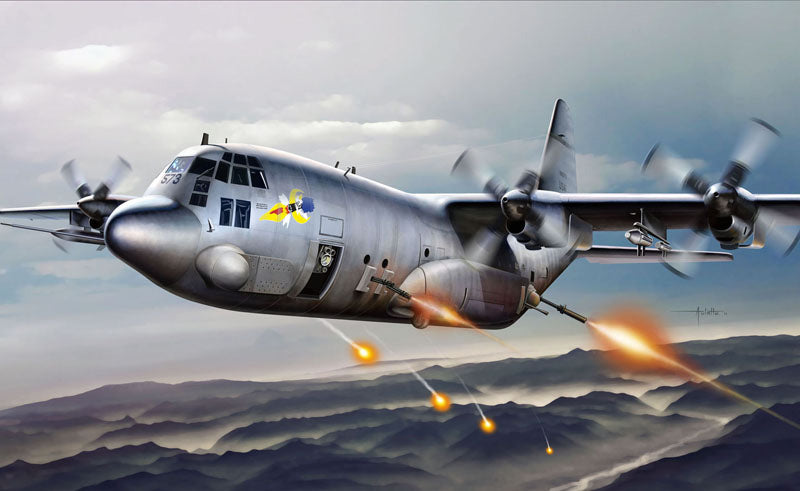 Italeri 1310S 1/72 AC-130H Spectre