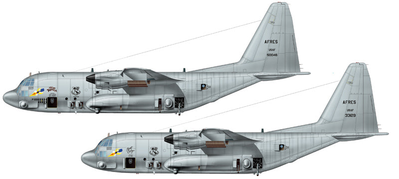 Italeri 1310S 1/72 AC-130H Spectre