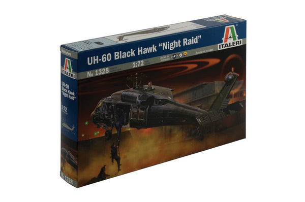 Italeri 1328S 1: 72 - UH-60/Mh-60 Black Hawk 'Night Raid'