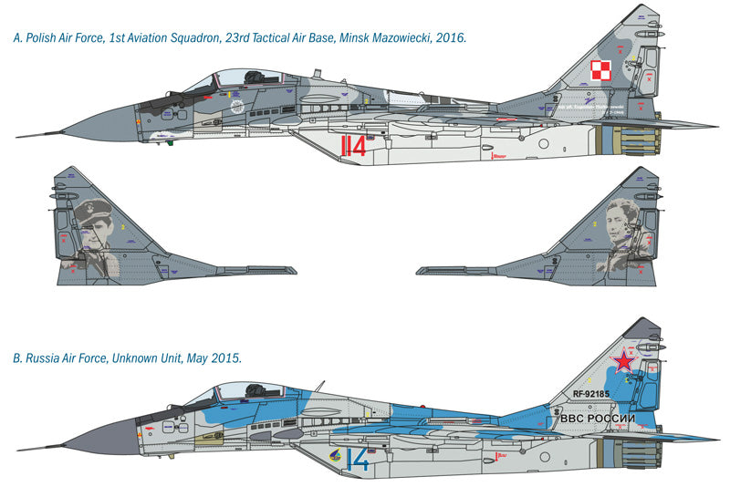 Italeri 1377S 1:72 - Mig 29a Fulcrum