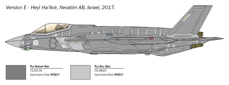 Italeri 1/72 Lockheed Martin F-35 A Lightning Ctol Version 1409