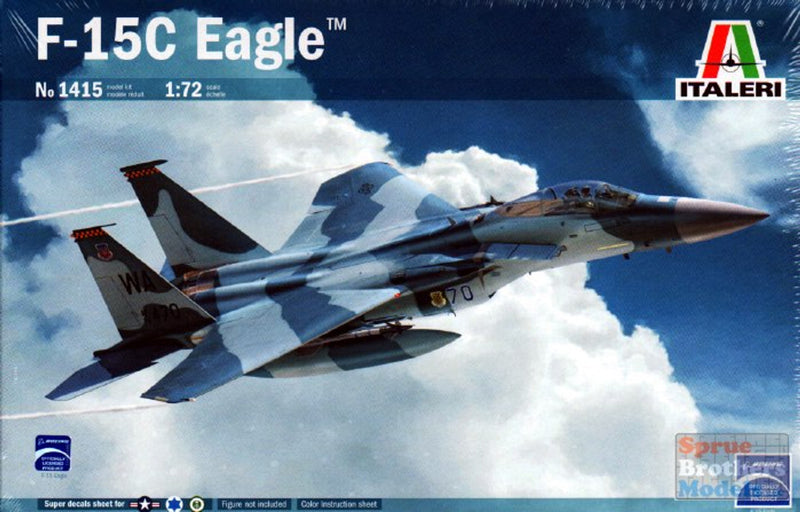 Italeri F15C Eagle Aircraft 1:72