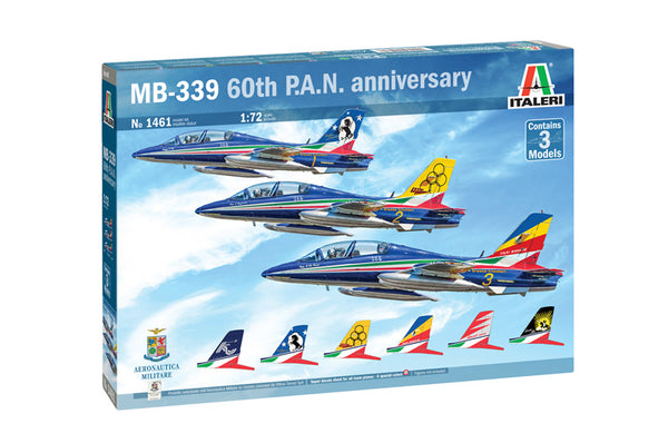 MB-339 60th P.A.N. anniversary 3 Plane set