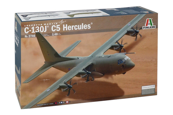 Italeri Models Hercules C-130J C5 Aircraft Kit