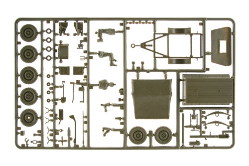 Italeri Models 1/35 Willys Jeep & Trailer Kit 0314S