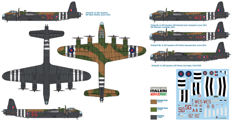 STIRLING MK.IV GLIDERTUG/PAR. TRANSP.