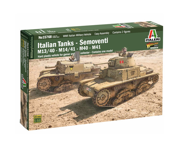 ITALIAN TANKS & SEMOVENTI M13/40 M40/41