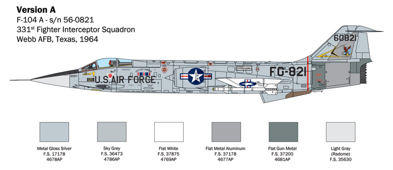 F-104 A/C "STARFIGHTER"