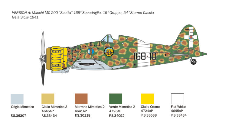 MC 200 SAETTA 1/48