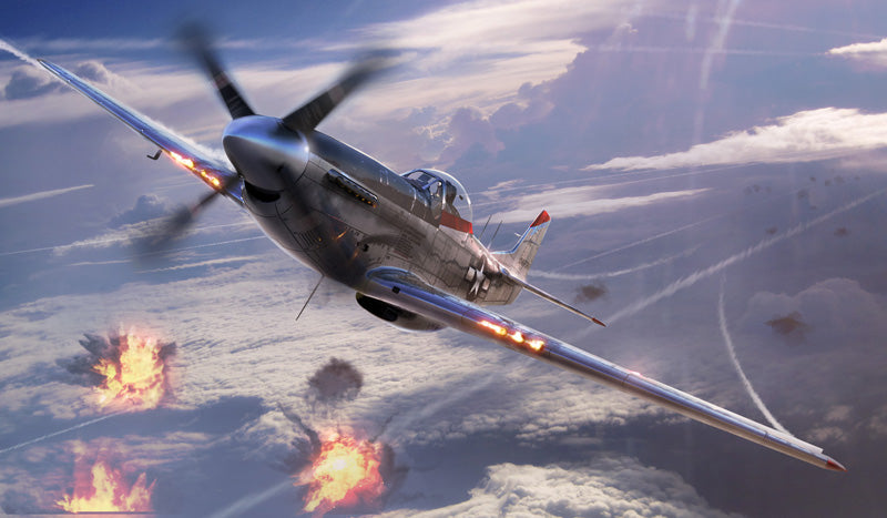 WAR THUNDER: P-47N/P-51D