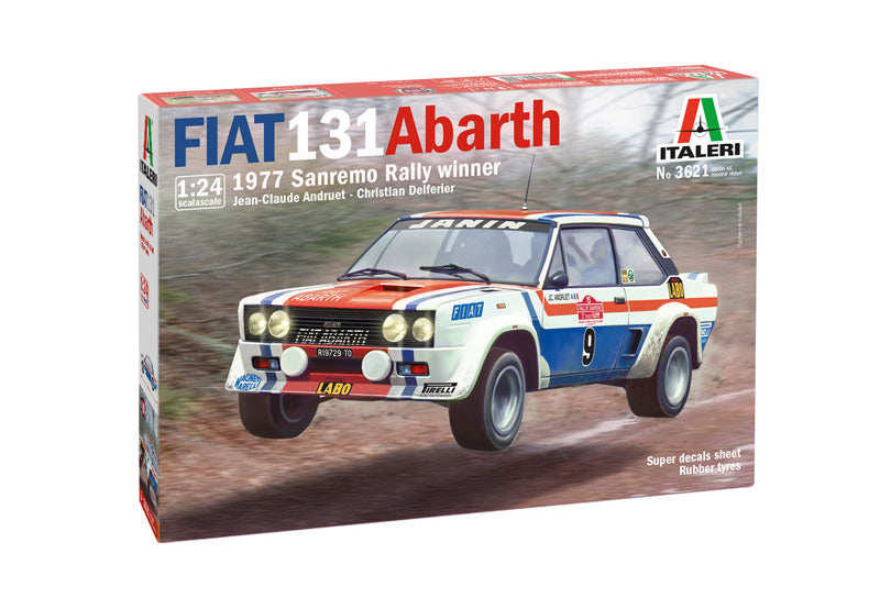 FIAT 131 ABARTH 1977SAN REMO RALLY WINNR