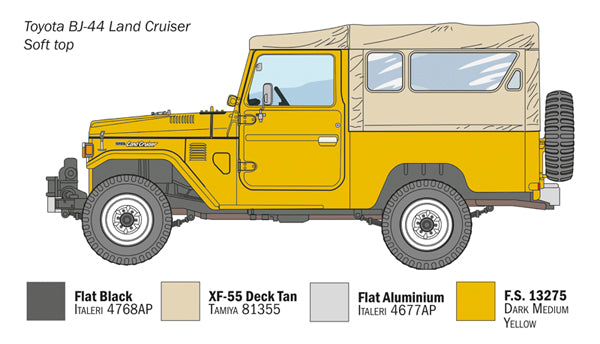 TOYOTA BJ-44 "LAND CRUISER"SOFT/HARD TOP