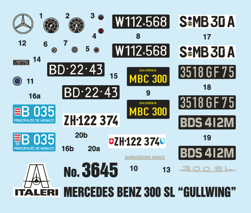 MERCEDES-BENZ 300 SL GULL WING