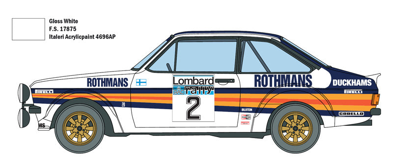 FORD ESCORT RS-1800 MK.II LOMBARD RAC RL