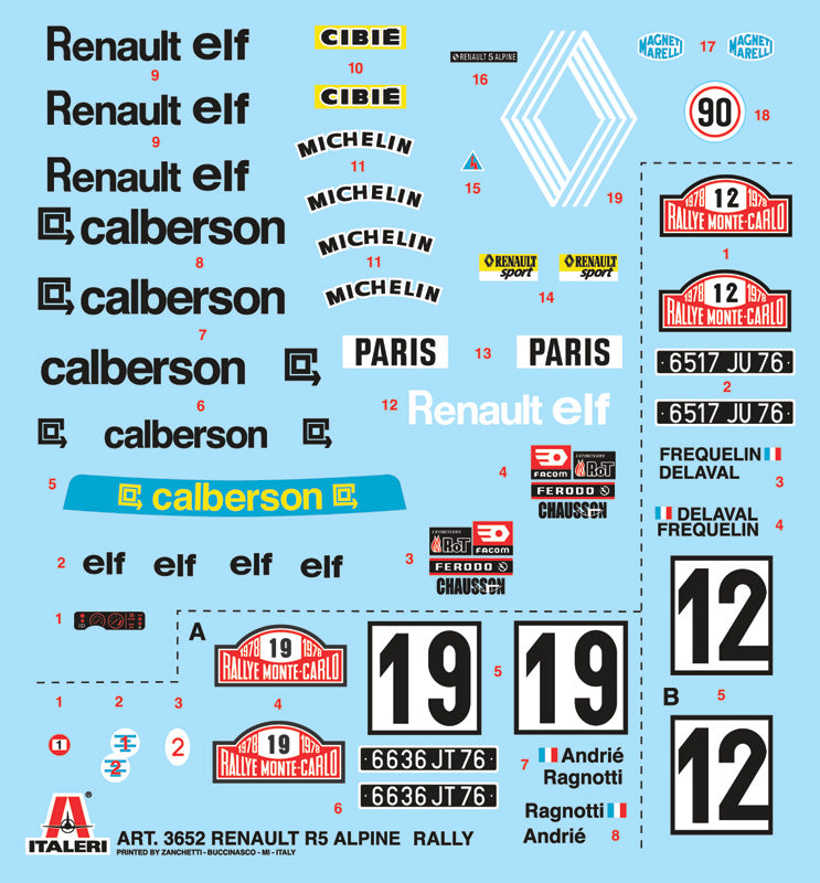 RENAULT R5 ALPINE RALLY