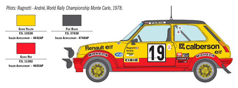 RENAULT R5 ALPINE RALLY