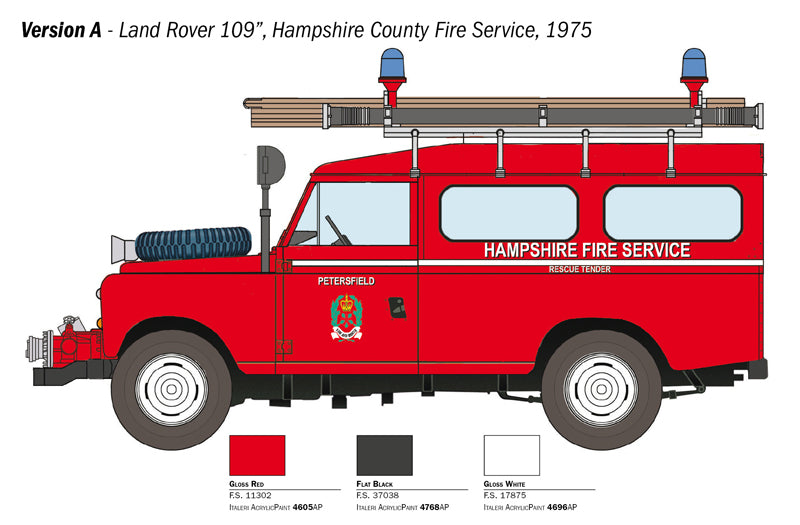 LAND ROVER FIRE TRUCK